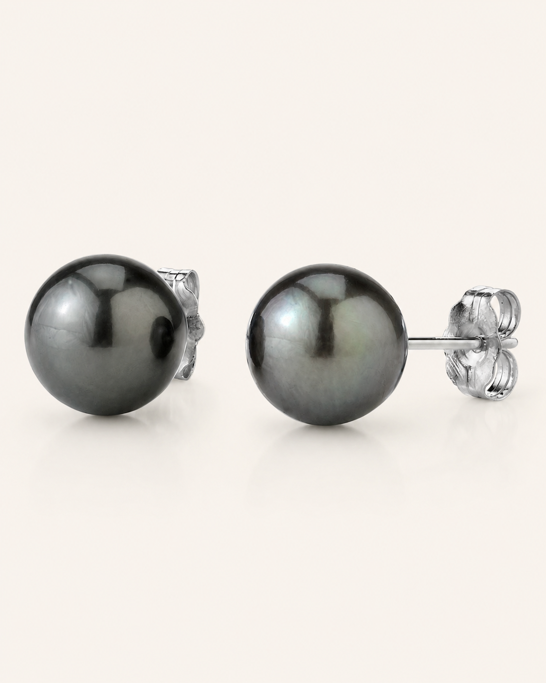 Tahitian Pearl Stud Earrings