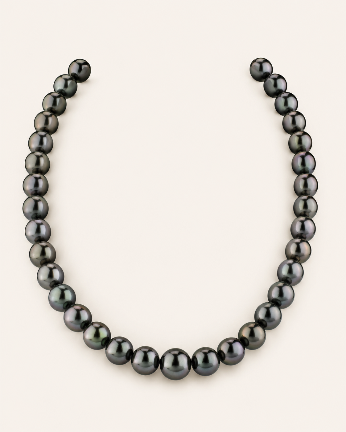 Round Tahitian Pearl Necklace