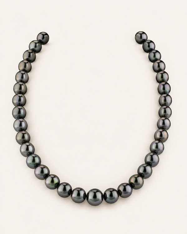 Round Tahitian Pearl Necklace